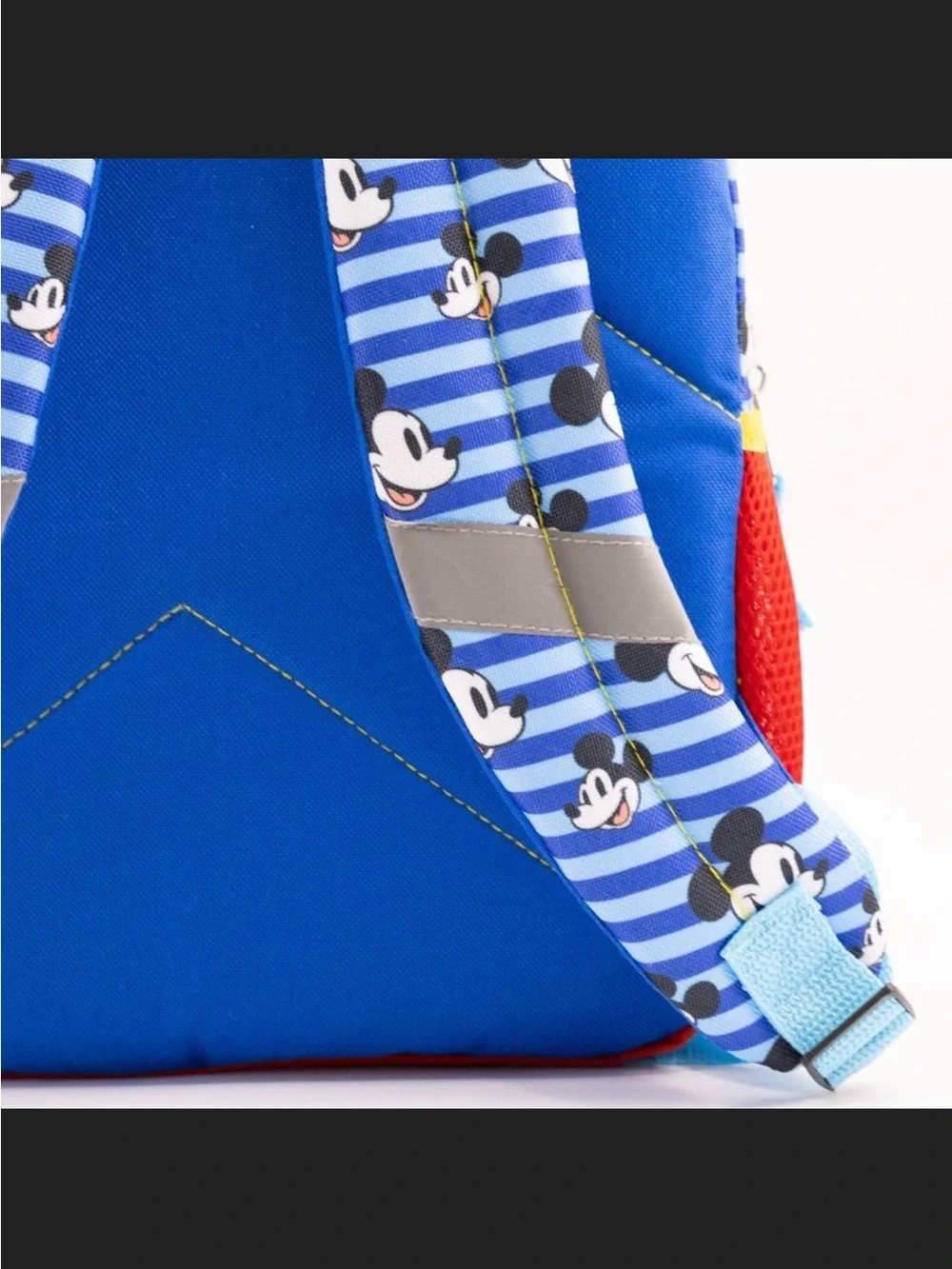 Disney Kids Mickey Mouse 14” Backpack - Red/Blue/Yellow NWT
